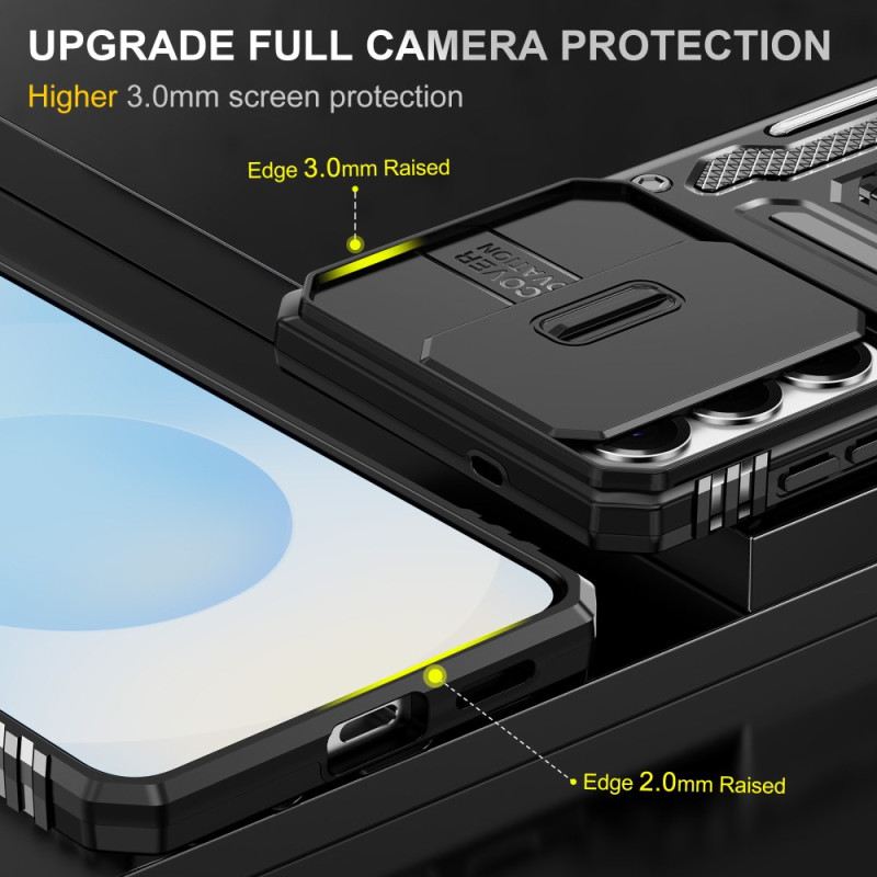 Hülle Samsung Galaxy S26 Plus Handyhülle Schiebebarer Linsenschutz