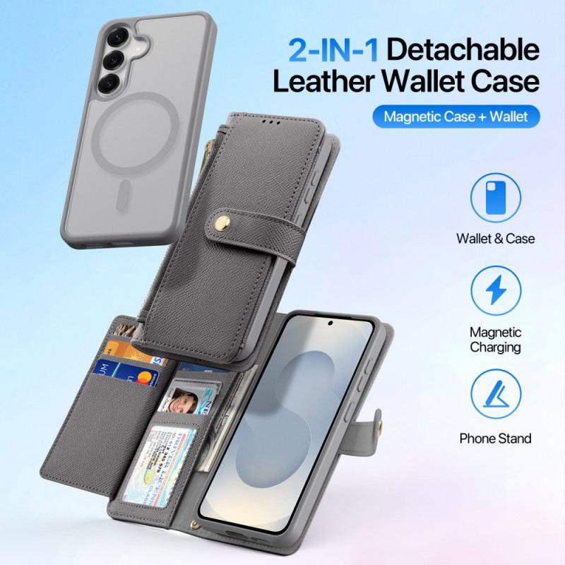 Lederhüllen Für Samsung Galaxy S26 Plus Abnehmbare Abdeckung Lawa Serie Dux Ducis