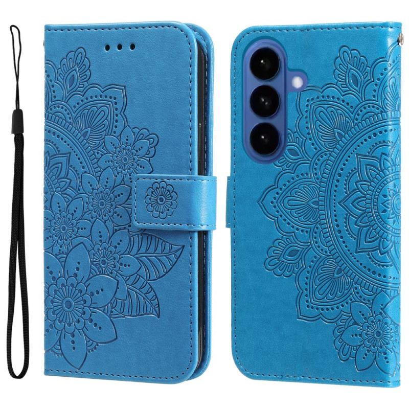 Lederhüllen Für Samsung Galaxy S26 Plus Mandala-druck