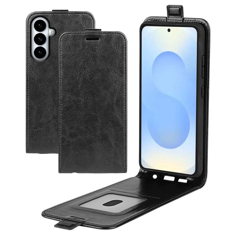 Lederhüllen Für Samsung Galaxy S26 Plus Vertikaler Klappständer