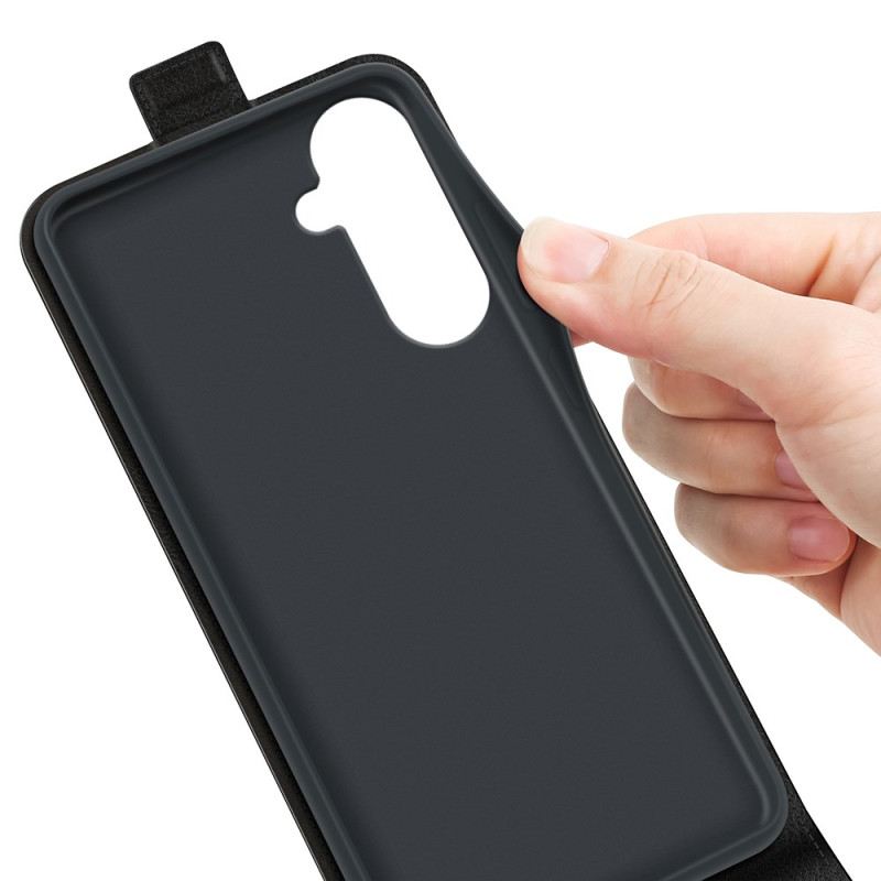 Lederhüllen Für Samsung Galaxy S26 Plus Vertikaler Klappständer