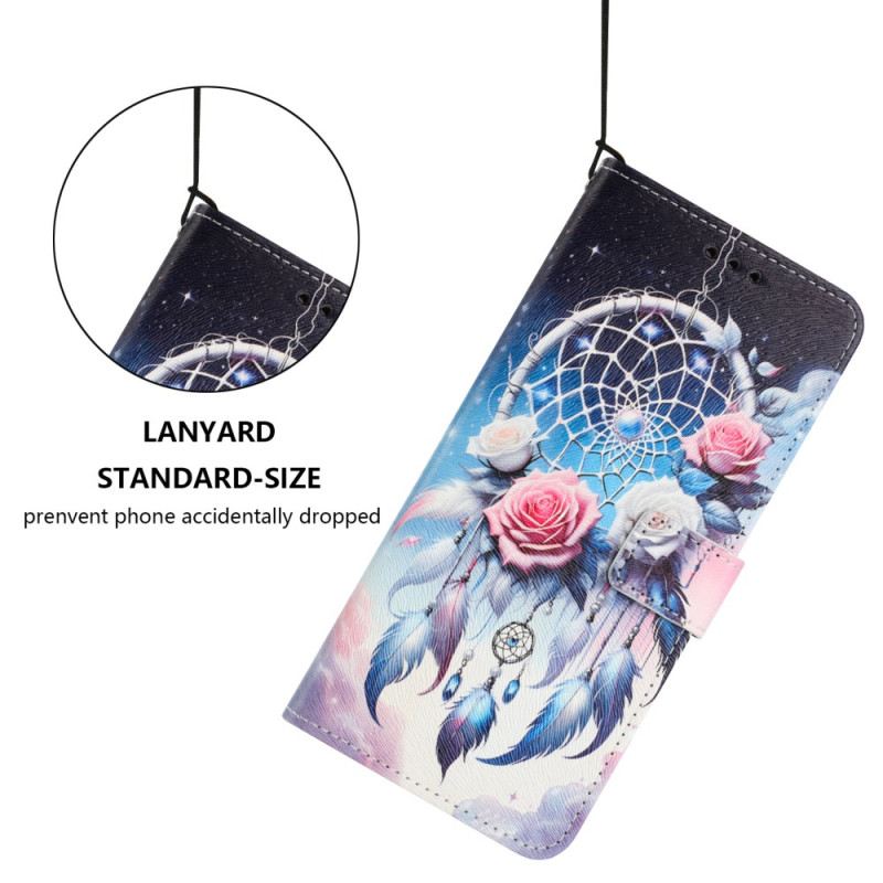 Lederhüllen Samsung Galaxy S26 Plus Blumen-traumfänger