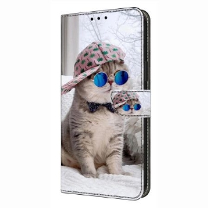 Lederhüllen Samsung Galaxy S26 Plus Katze Mit Hut