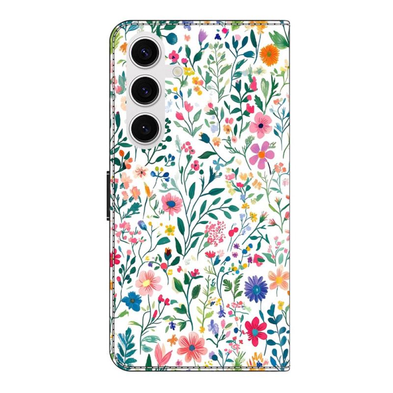 Lederhüllen Samsung Galaxy S26 Plus Kleines Blumenbeet