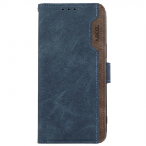 Lederhüllen Samsung Galaxy S26 Plus Zweifarbiges Rfid-etui