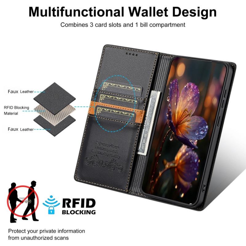Flip Case Für Xiaomi 15t Rfid-schutz
