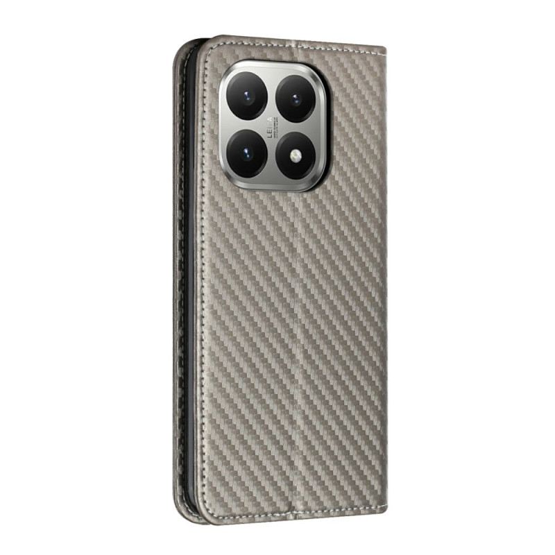 Flip Case Xiaomi 15t Carbonfaser