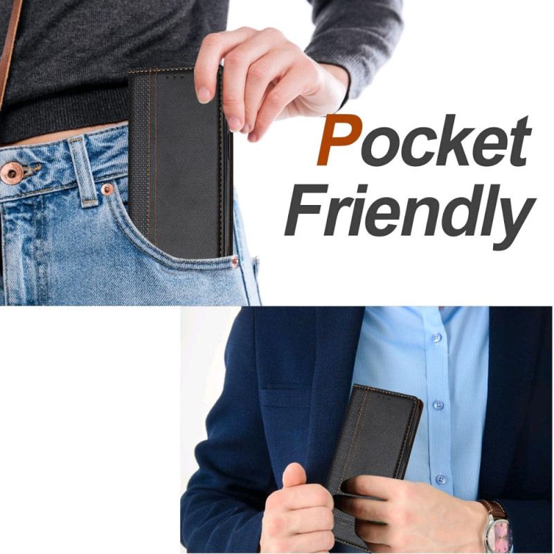 Flip Case Xiaomi 15t Handyhülle Ziernähte