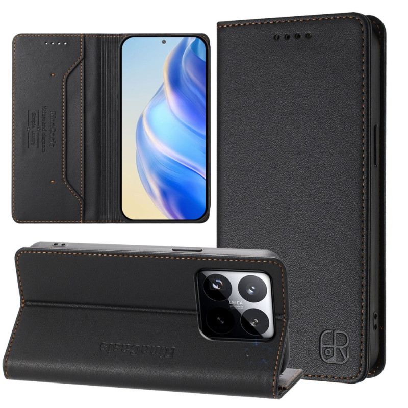 Flip Case Xiaomi 15t Rfid-geldbörse
