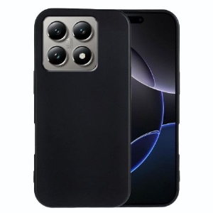 Hülle Für Xiaomi 15t Schwarzes Silikon