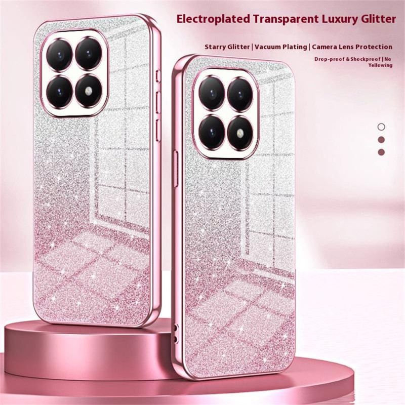 Hülle Xiaomi 15t Glitzer-farbverlauf