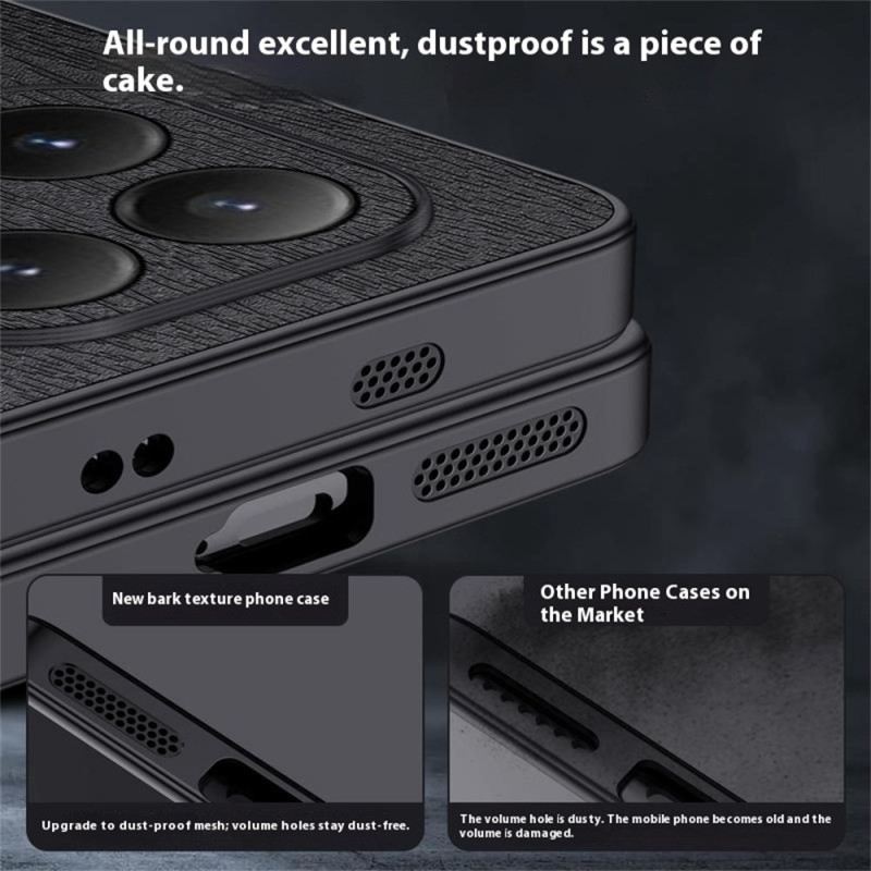 Hülle Xiaomi 15t Handyhülle Holzoptik