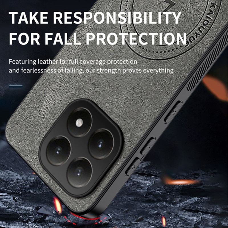 Hülle Xiaomi 15t Handyhülle Magsafe Lederoptik