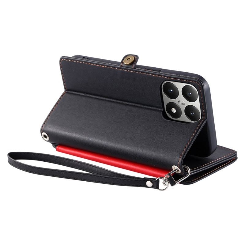 Lederhüllen Für Xiaomi 15t 8 Kartenfächer