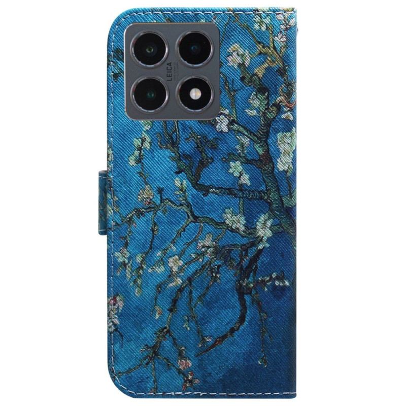 Lederhüllen Für Xiaomi 15t Blühende Zweige