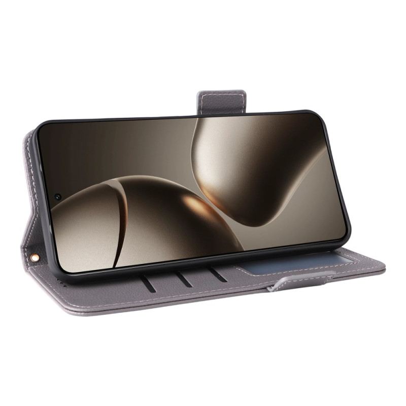 Lederhüllen Für Xiaomi 15t Kunstleder Mit Riemen