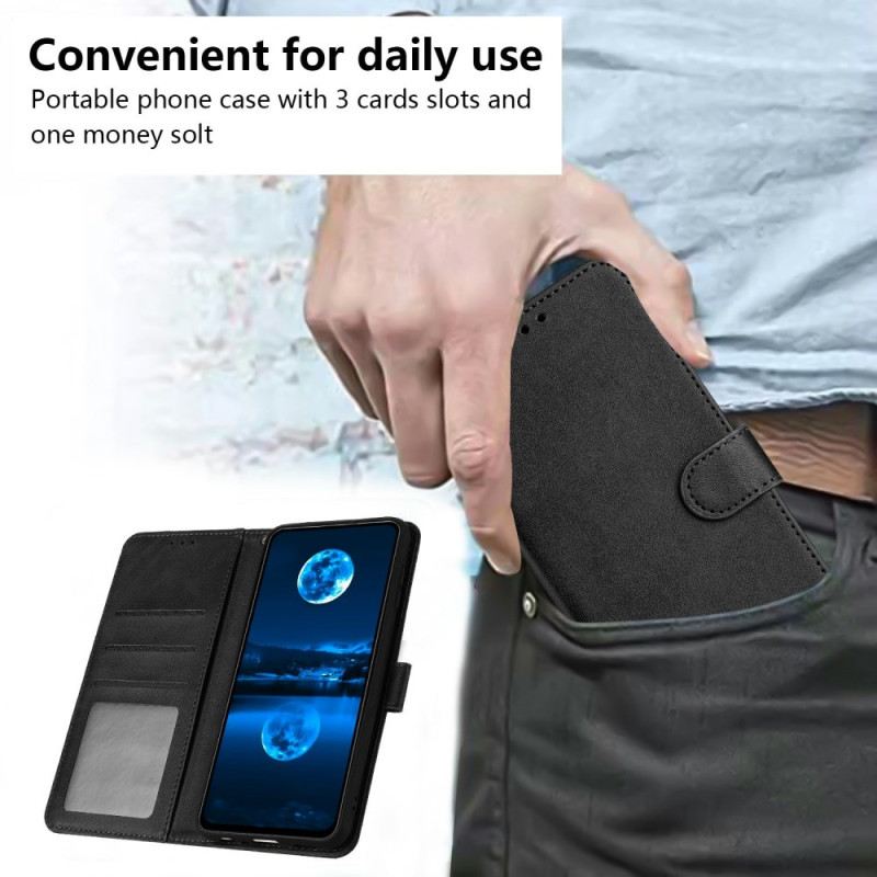 Lederhüllen Für Xiaomi 15t Lederoptik Mit Riemen