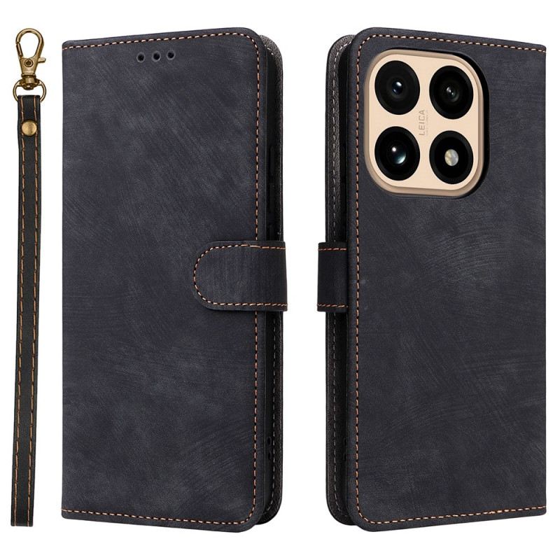 Lederhüllen Für Xiaomi 15t Rfid-schutz Wildlederoptik