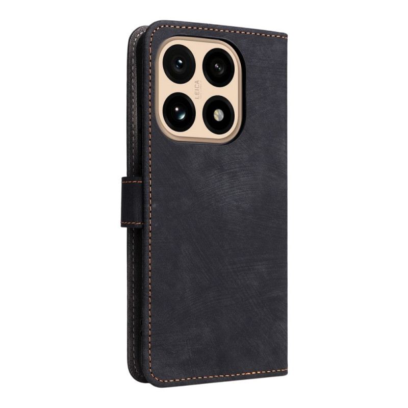 Lederhüllen Für Xiaomi 15t Rfid-schutz Wildlederoptik