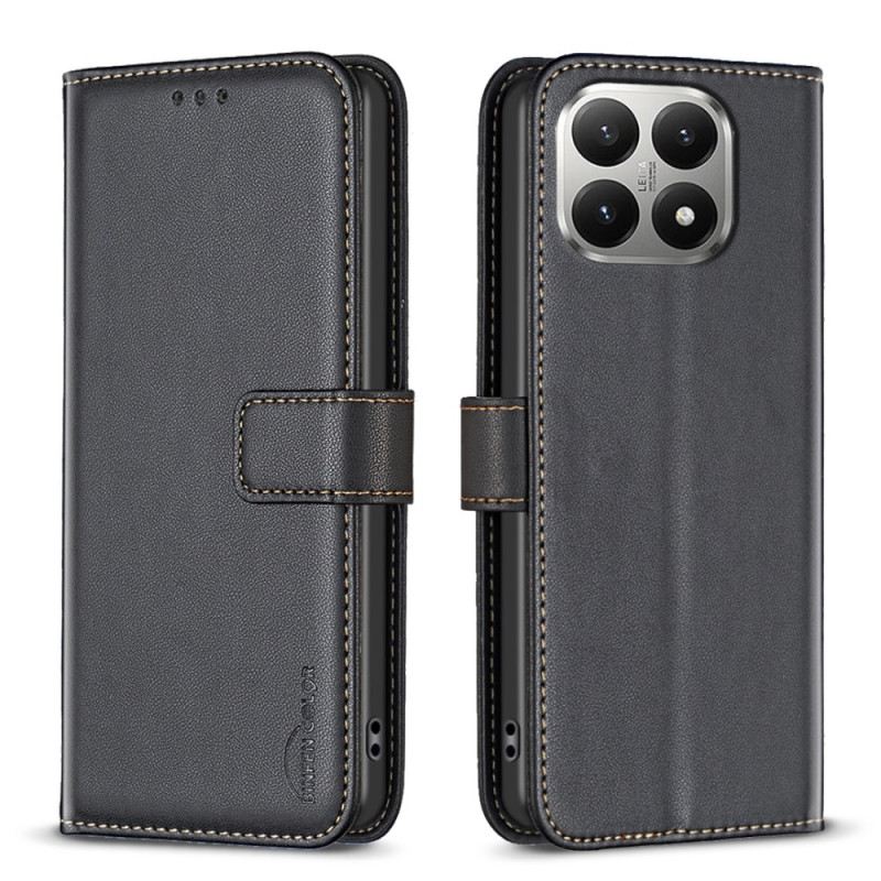 Lederhüllen Xiaomi 15t Binfen-lederoptik Farbe