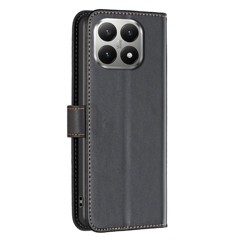 Lederhüllen Xiaomi 15t Binfen-lederoptik Farbe