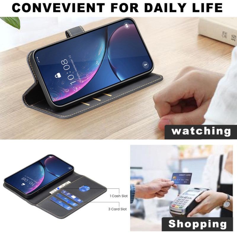 Lederhüllen Xiaomi 15t Binfen-lederoptik Farbe