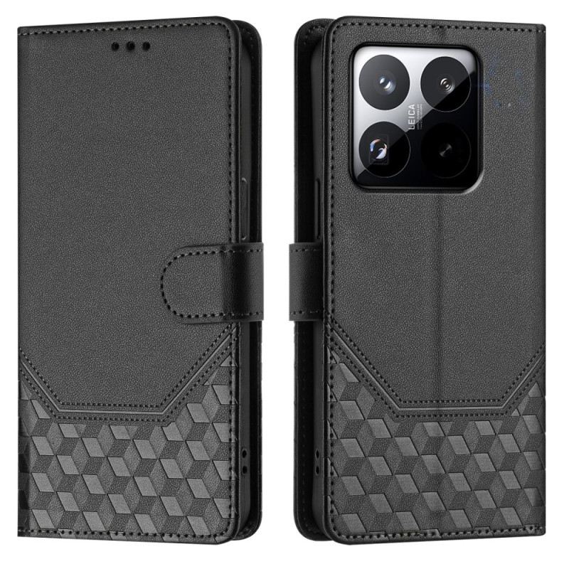 Lederhüllen Xiaomi 15t Diamantverzierung