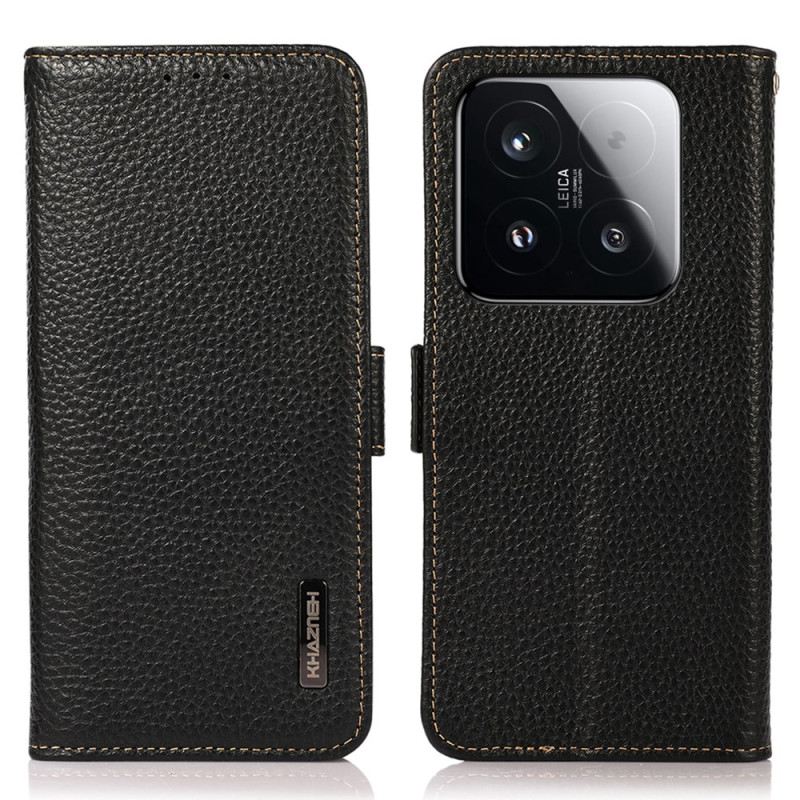 Lederhüllen Xiaomi 15t Echtleder Mit Rfid-blockierung