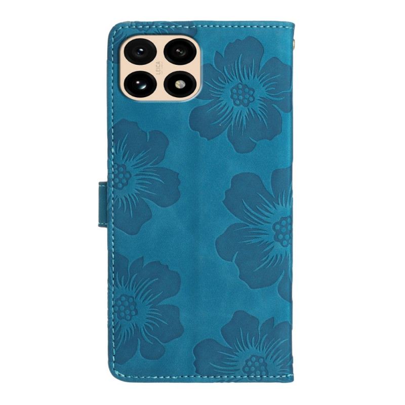 Lederhüllen Xiaomi 15t Handyhülle Blumendesign