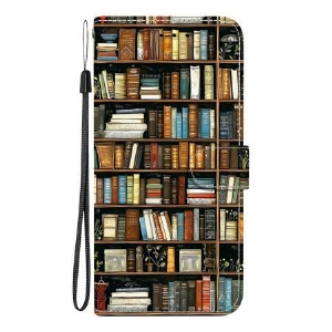 Lederhüllen Xiaomi 15t Handyhülle Bücherregal