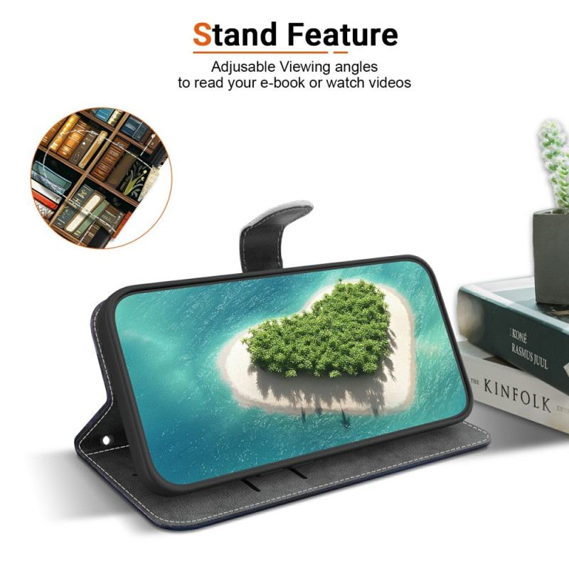 Lederhüllen Xiaomi 15t Handyhülle Bücherregal