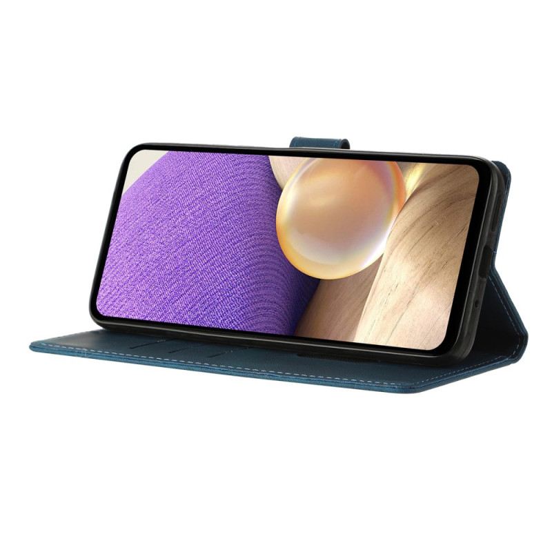 Lederhüllen Xiaomi 15t Handyhülle Dreiecksmuster