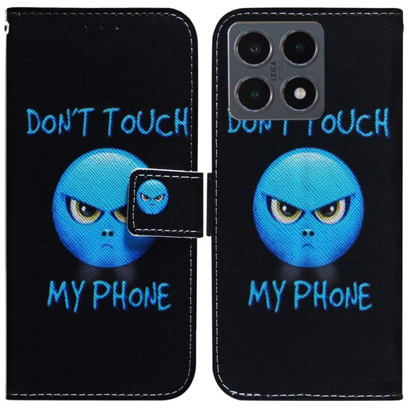 Lederhüllen Xiaomi 15t Handyhülle Emoji-telefon