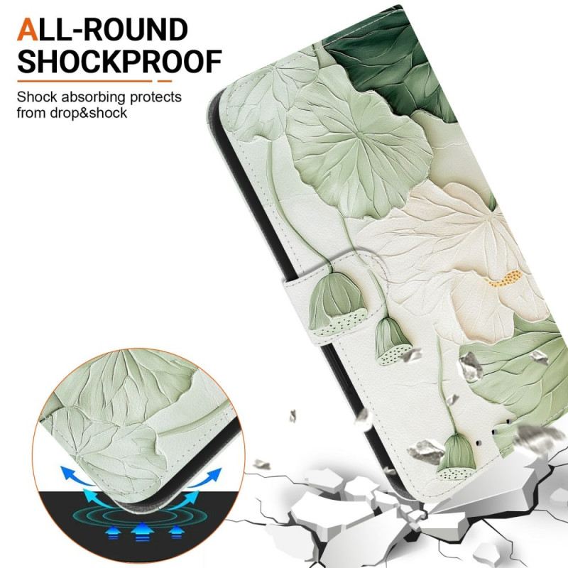 Lederhüllen Xiaomi 15t Handyhülle Lotus