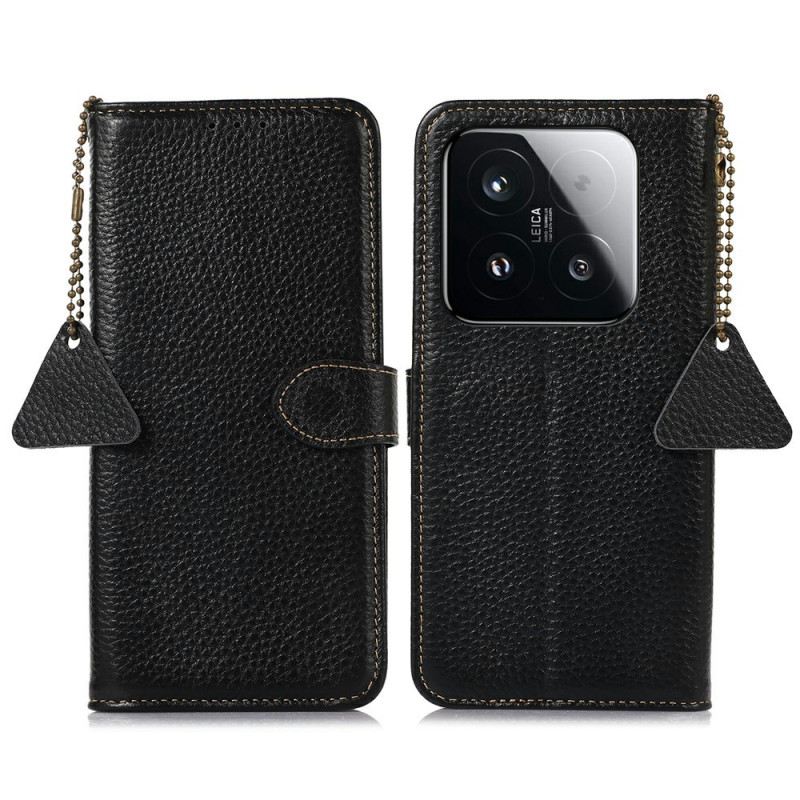 Lederhüllen Xiaomi 15t Handyhülle Rfid-schutz Aus Echtleder