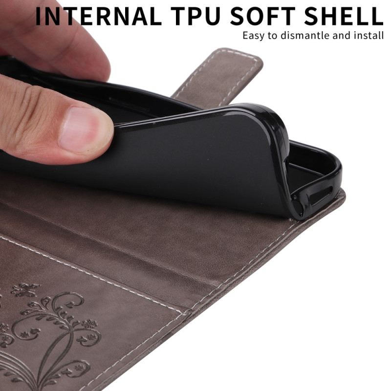 Lederhüllen Xiaomi 15t Handyhülle Riesige Schmetterlinge