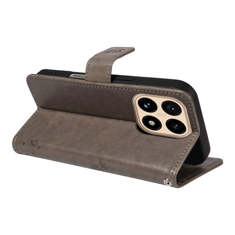 Lederhüllen Xiaomi 15t Katze Und Baum