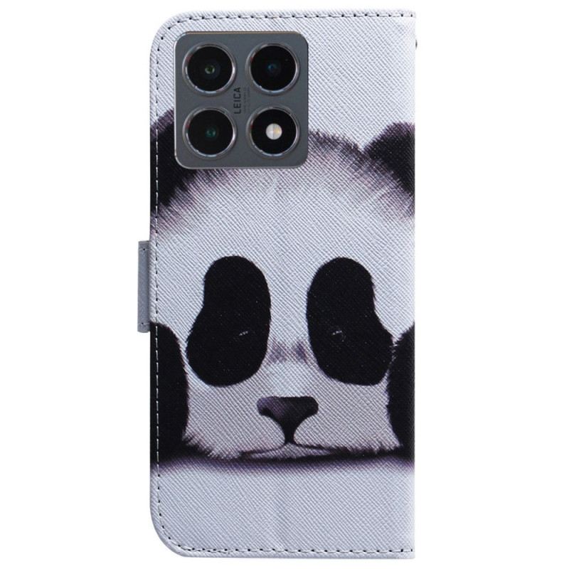 Lederhüllen Xiaomi 15t Pandamotiv