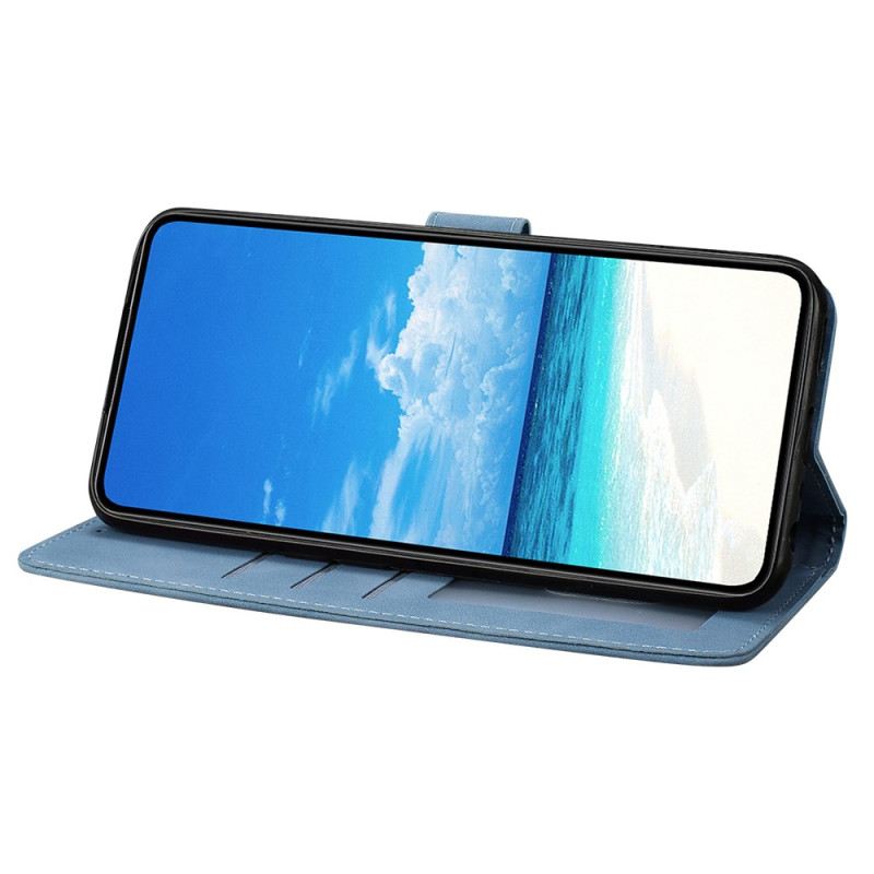 Lederhüllen Xiaomi 15t Schmetterlings- Und Blumendruck