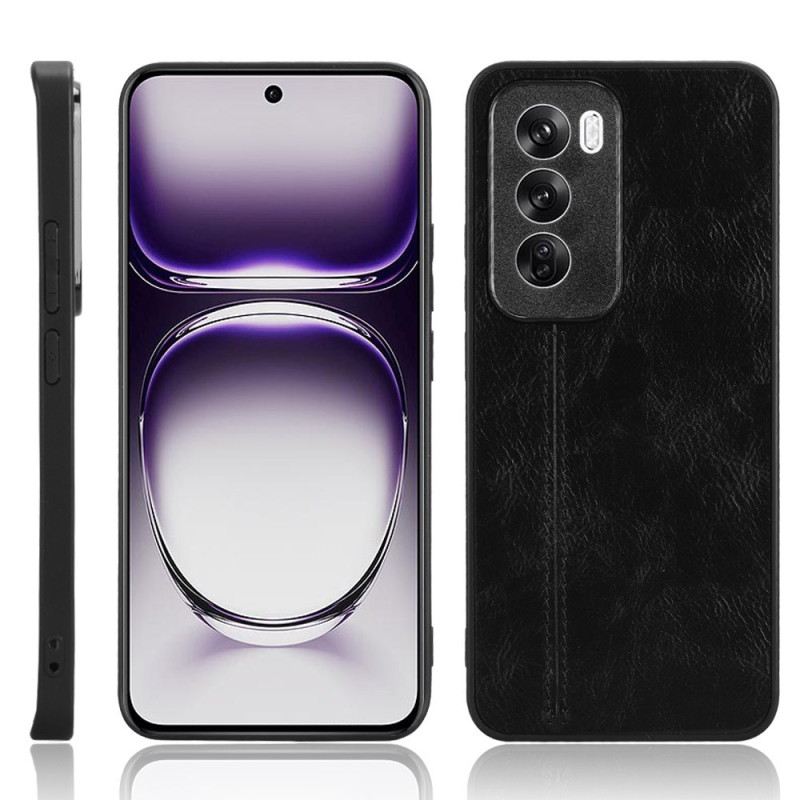 Hülle Für Oppo Reno 12 Pro 5g Couture-ledereffekt