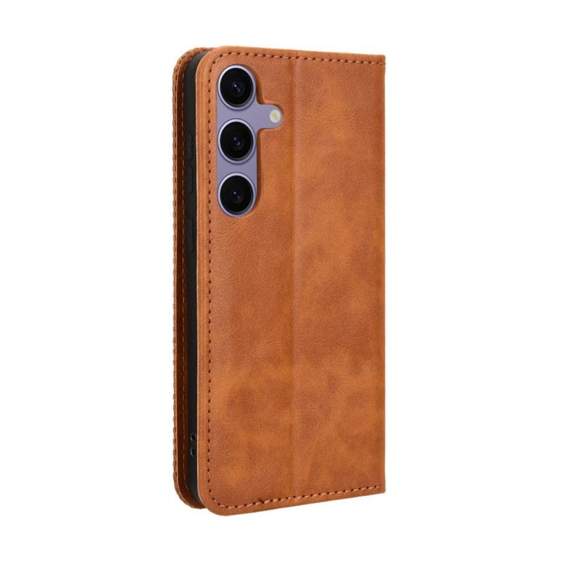 Flip Case Samsung Galaxy S25 Fe Handyhülle Vintage-bordüre