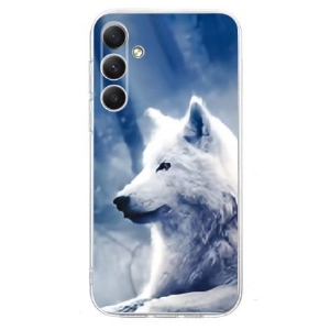 Hülle Für Samsung Galaxy S25 Fe Weißer Wolf
