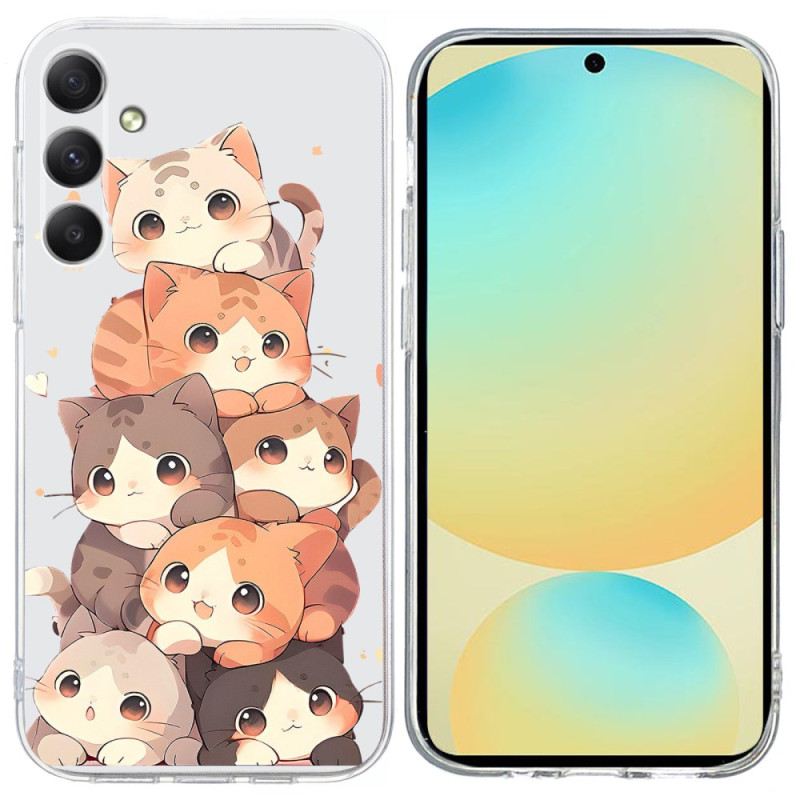 Hülle Samsung Galaxy S25 Fe Handyhülle Kätzchenhaufen