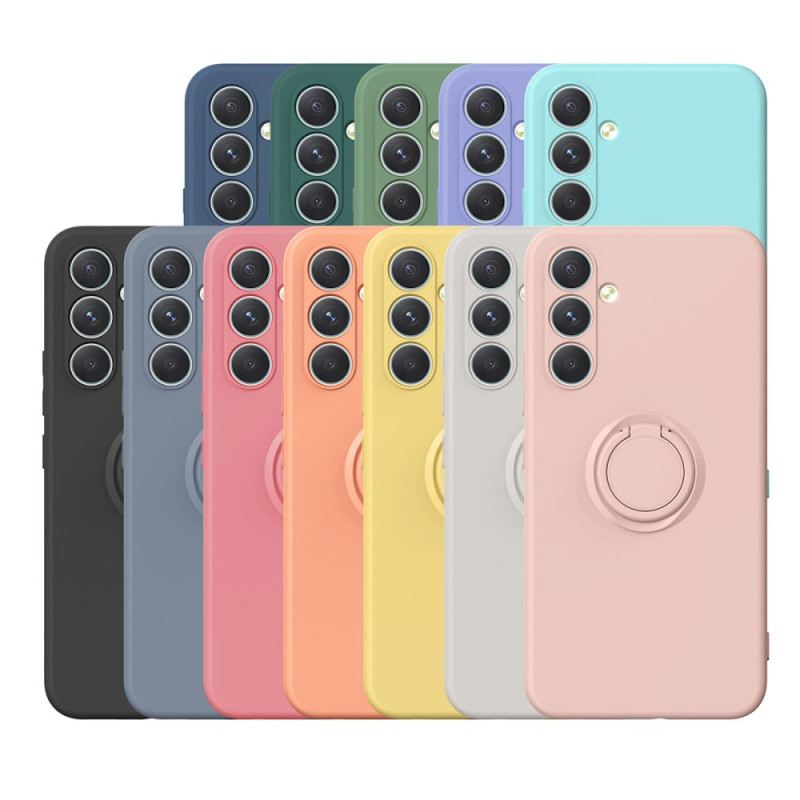 Hülle Samsung Galaxy S25 Fe Handyhülle Silikon Mit Ringhalter Und Trageschlaufe