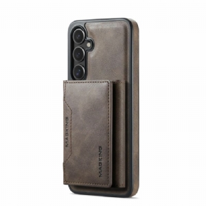 Hülle Samsung Galaxy S25 Fe Magsafe-kompatibles Abnehmbares Magking Portemonnaie