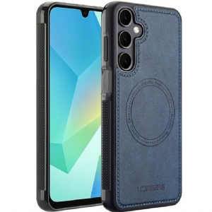 Hülle Samsung Galaxy S25 Fe Magsafe-kompatibles Lederdesign