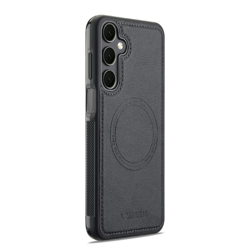 Hülle Samsung Galaxy S25 Fe Magsafe-kompatibles Lederdesign