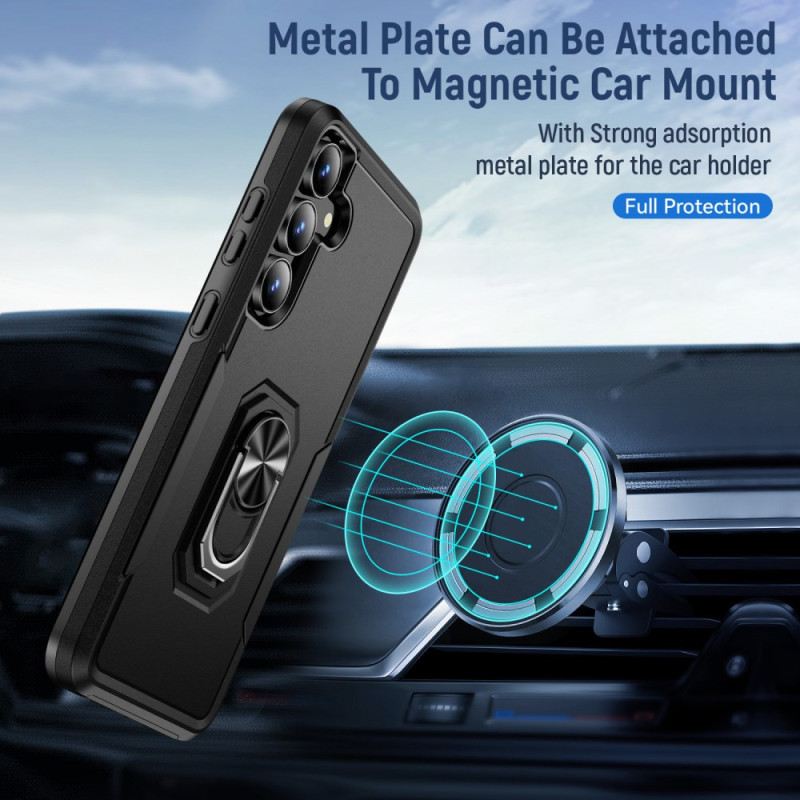 Hülle Samsung Galaxy S25 Fe Ringhalter In Metalloptik