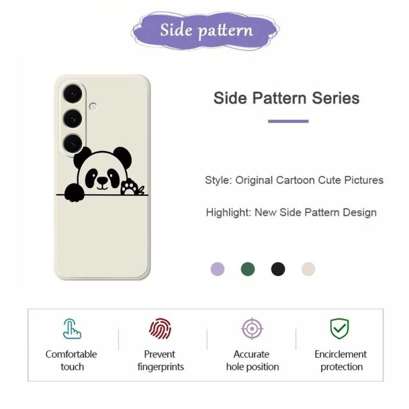 Hülle Samsung Galaxy S25 Fe Silikon Mit Panda-motiv