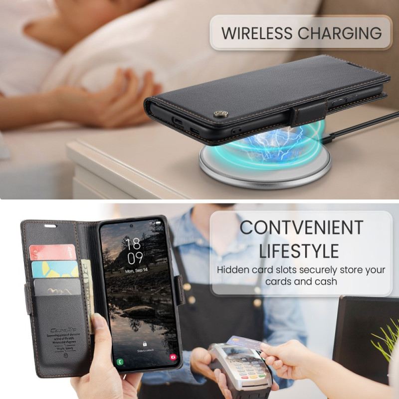 Lederhüllen Für Samsung Galaxy S25 Fe Caseme